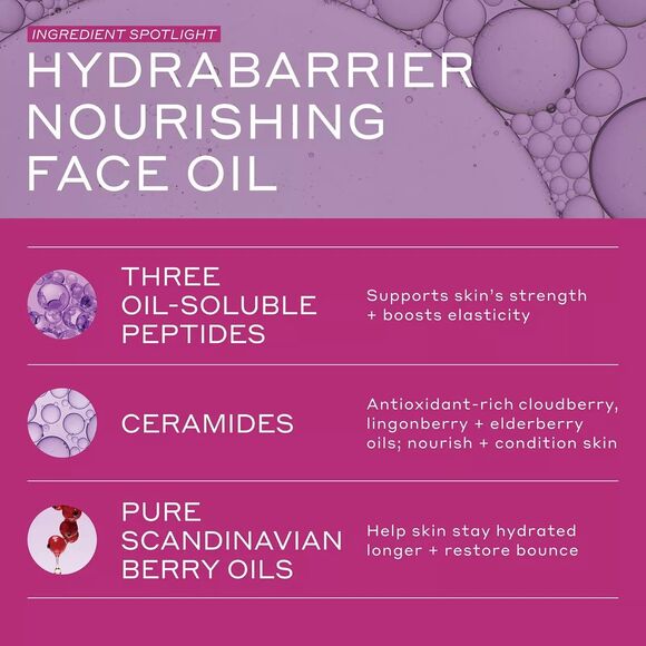 Ole Henriksen Strength HydraBarrier Nourishing Face Oil 1 fl oz / 30 ml - Picture 7 of 8